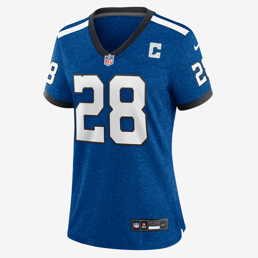Jonathan Taylor Indianapolis Colts Women's Nike NFL Game Football Jersey - Royal
