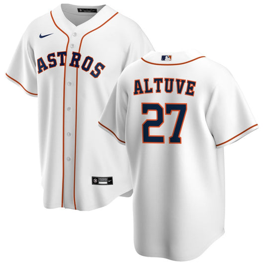 Jose Altuve Houston Astros Nike Home Replica Jersey - White