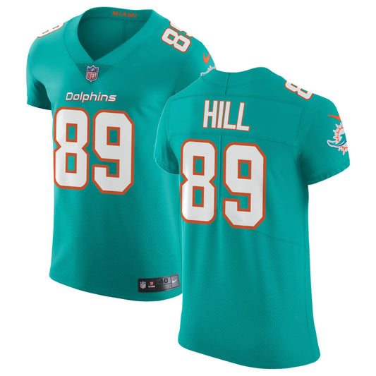 Julian Hill Miami Dolphins Nike Vapor Untouchable Elite Jersey - Aqua