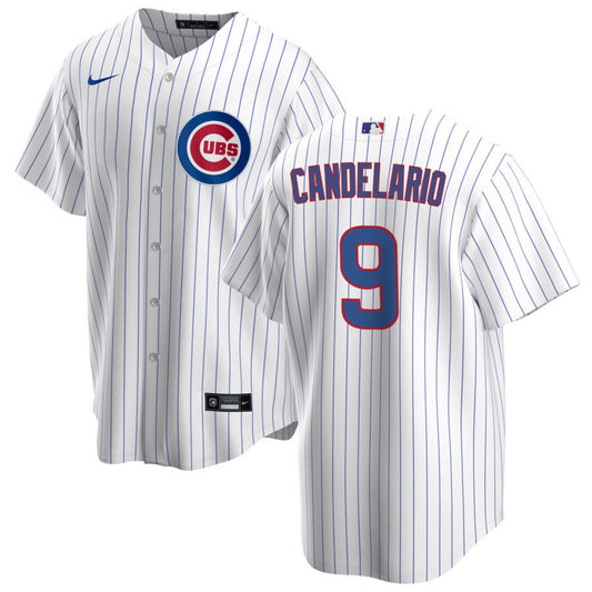 Jeimer Candelario Chicago Cubs Nike Youth Home Replica Jersey - White