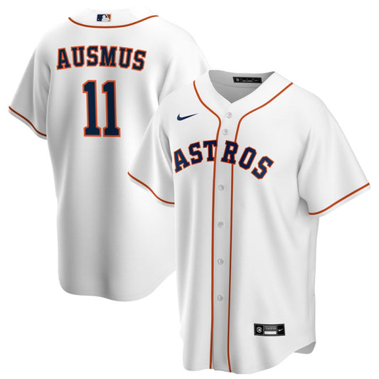 Brad Ausmus Houston Astros Nike Home RetiredReplica Jersey - White