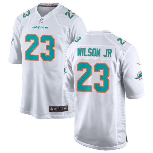 Jeff Wilson Jr Miami Dolphins Nike Game Jersey - White