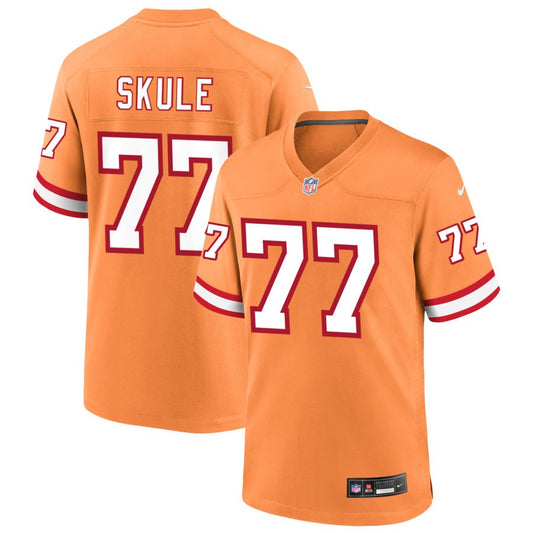 Justin Skule Tampa Bay Buccaneers Nike Throwback Game Jersey - Orange