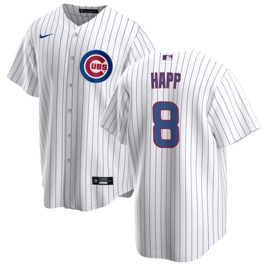 Ian Happ Chicago Cubs Nike Youth Home Replica Jersey - White