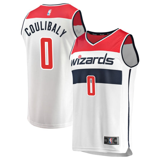 Bilal Coulibaly Washington Wizards Fanatics Branded Fast Break Replica Jersey - Association Edition - White