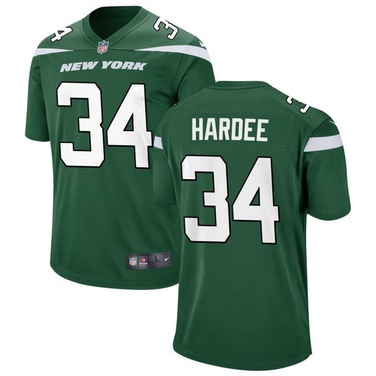 Justin Hardee New York Jets Nike Game Jersey - Gotham Green