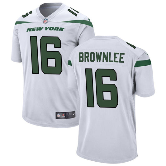 Jason Brownlee New York Jets Nike Game Jersey - White