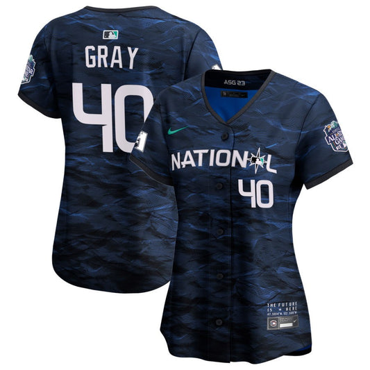 Josiah Gray  National League Nike Women's 2023 MLB All-Star Game Pick-A-Player Limited Jersey - Royal